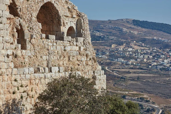 Nimrod torn ruiner, norr Israel — Stockfoto