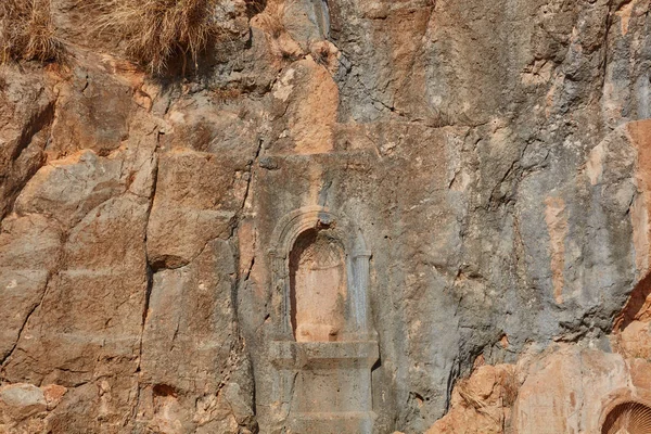 Ruinas de Cesarea de Filipos en el Golán, Israel — Foto de Stock