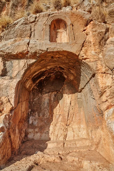 골란, 이스라엘에서가 이사 랴 빌립보 유적 — 스톡 사진