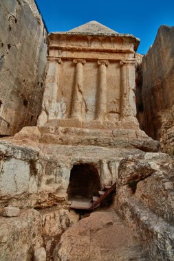 Jerusalem - 11 Kasım, 2016: Zekeriya, Jerusalem Türbesi