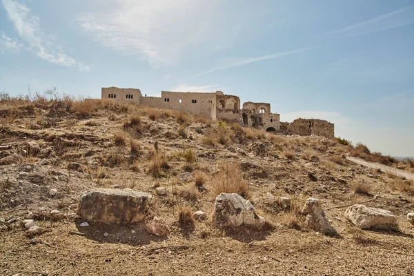 Migdal tzedek ruiner, Israel — Stockfoto