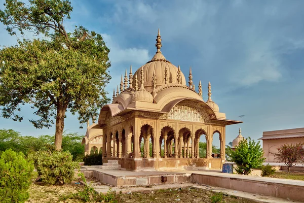 Jarmilka sarovar staré opuštěné chrám v Indii se — Stock fotografie