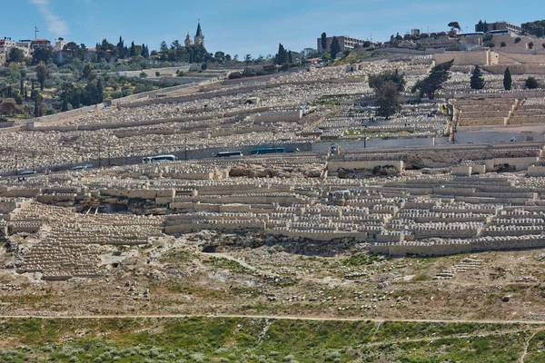 Leżący w dolinie Cedron, Jerusale — Zdjęcie stockowe