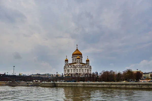 Moscou - 04.04,2017: Cristo, a catedral redentora no cente — Fotografia de Stock