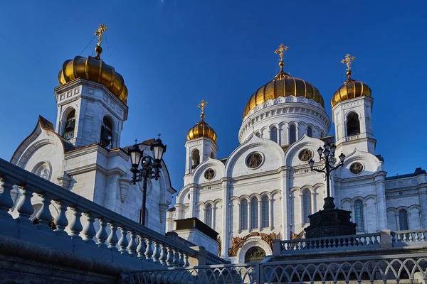 Christus-Erlöser-Kathedrale im Zentrum von Moskau — Stockfoto