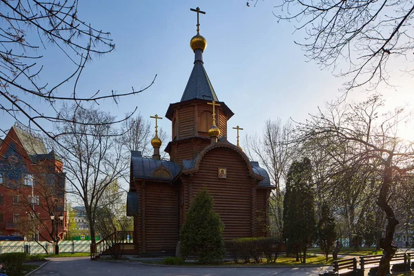 Храм Христа Спасителя в центре Москвы — стоковое фото