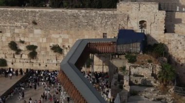   Jerusalem - 15 Kasım, 2016: Kudüs'teki ağlama duvarı