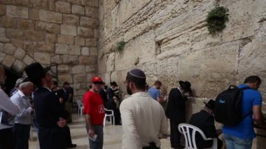   Jerusalem - 15 Kasım, 2016: dua Kudüs'te Yahudi