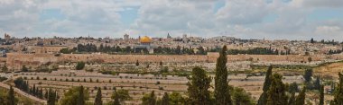 Jerusalem eski şehir panoraması