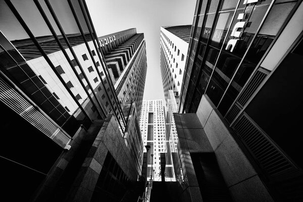 Tel-Aviv - 9 December, 2016: Tall buildings in Tel Aviv city cen