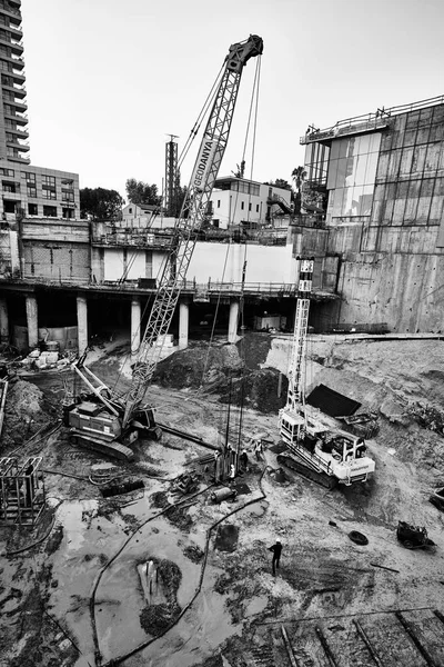 Tel-Aviv - 9 Aralık, 2016: Ramat Gan mimarisi yeni b