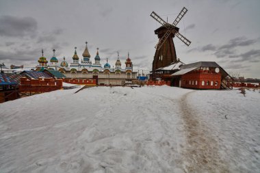 Moskova Izmailovsky Kremlin ünlü dönüm noktası