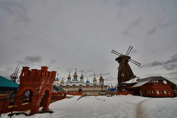 Moskova Izmailovsky Kremlin ünlü dönüm noktası