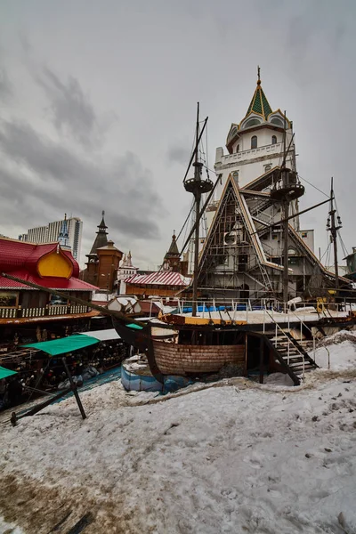 Moskova Izmailovsky Kremlin ünlü dönüm noktası