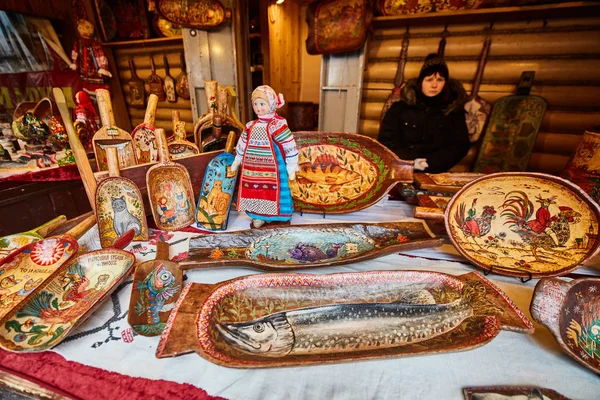 Mosca - 22.04.2017: Il mercato al Cremlino di Izmailovsky, Mosca — Foto Stock