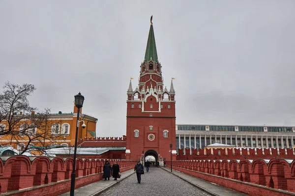 Москва - 15.04.2017: Московський кремль, зимовий час — стокове фото
