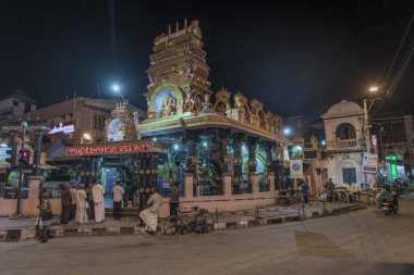 Hindistan 'da gece manzarası 