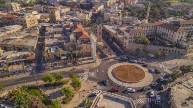 İsrail 'de Jaffa, hava aracı görüntüsü