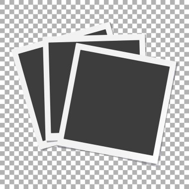 Gölge ile fotoğraf çerçeveleri ayırmak arka plan, vektör şablon şık fotoğraf veya görüntü, Eps10 için