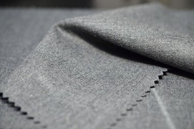 takım elbise ışık gri kumaş kadar kapatın