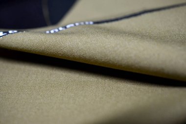 yakın kadar rulo doku ışık kahverengi altın kumaş takım