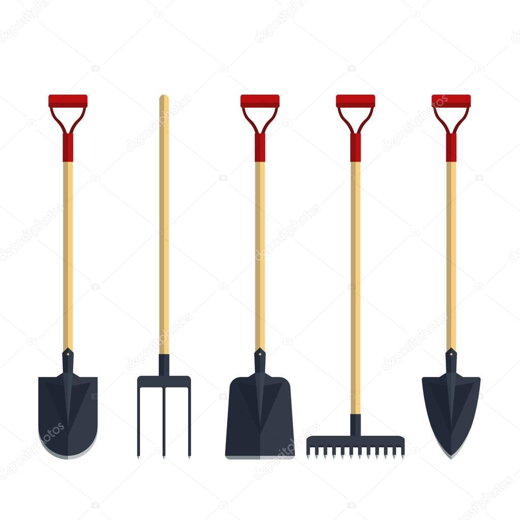 shovel and spade