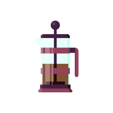 Beyaz arka plan üzerinde izole vektör düz brewer simgesi logosunu görmeniz gerekir. Çay sembolü, tasarım öğesi için Restoran Menü, yemek tarifi, mutfak - hisse senedi illüstrasyon