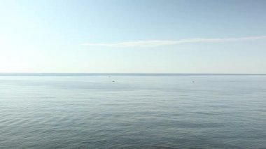 Akdeniz'in panoramik görünüm