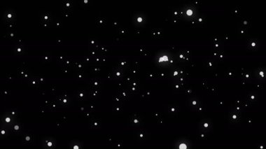 Parçacıklar hareketli yanıp sönen