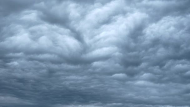 Nuages se formant sur la plage timelapse — Video