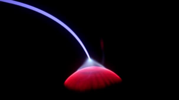 Elektrische plasma bal — Stockvideo