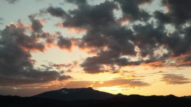 güzel gün batımı timelapse