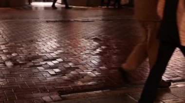 Ve Noel öncesi alışveriş insanlar