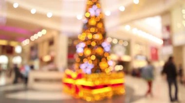 Güzel Noel ağacı alışveriş merkezi