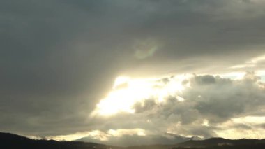 güzel gün batımı timelapse