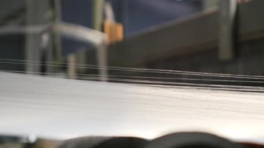 Tekstil fabrika robotlar ve makineleri