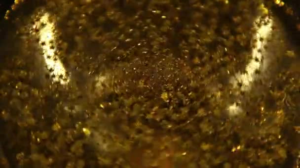 Gouden abstracte achtergrond — Stockvideo