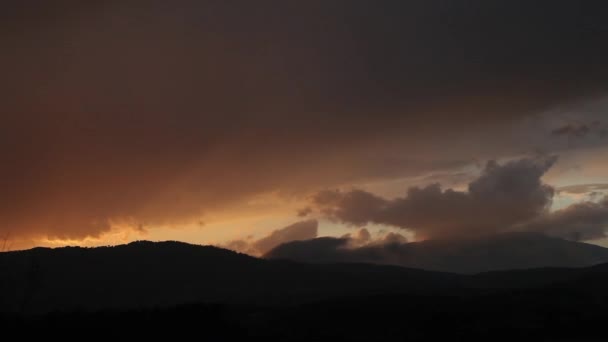 Blauwe hemel wolken timelapse — Stockvideo