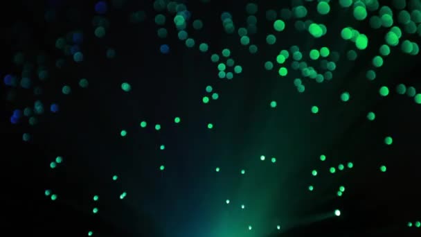 Blinklichter bewegen — Stockvideo