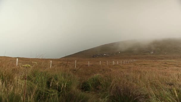 Шотландский горный ландшафт — стоковое видео