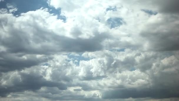 Cielo azul nubes timelapse — Vídeo de stock