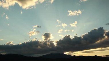 güzel gün batımı timelapse