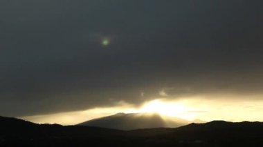 güzel gün batımı timelapse