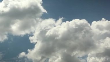 Mavi gökyüzü bulutlar timelapse