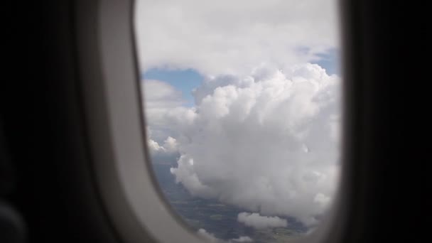 푸른 하늘에 아름 다운 구름 — 비디오