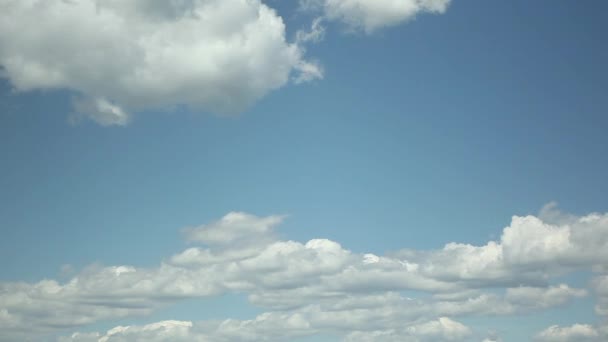 Blauer Himmel Wolken Zeitraffer — Stockvideo