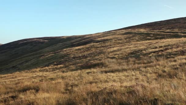 İskoç dağlık manzara — Stok video