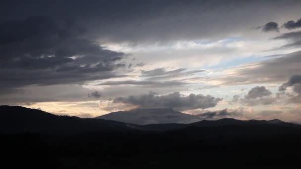 Blå himlen moln timelapse — Stockvideo