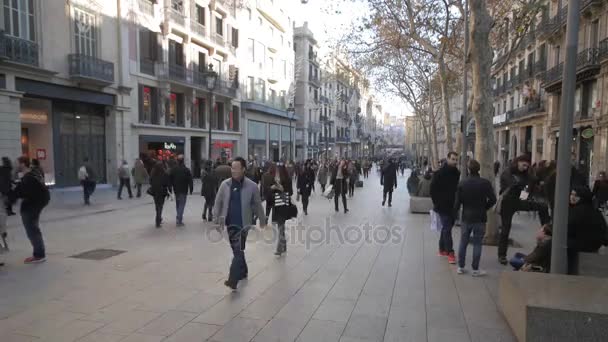 Персоналии: Барселона — стоковое видео