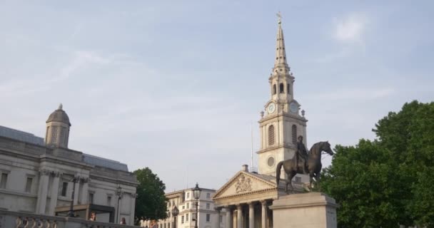 Londres Inglaterra Junio 2017 Martin Fields Soleado Día Verano Martin — Vídeos de Stock